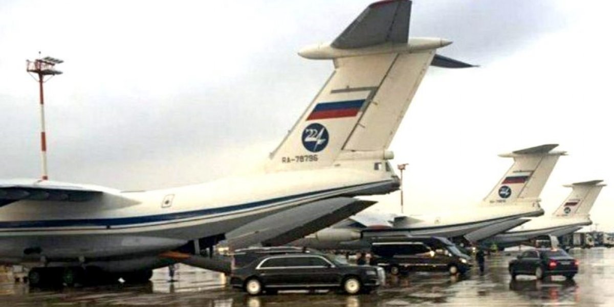 В Женеву прибывают военные самолеты России и США