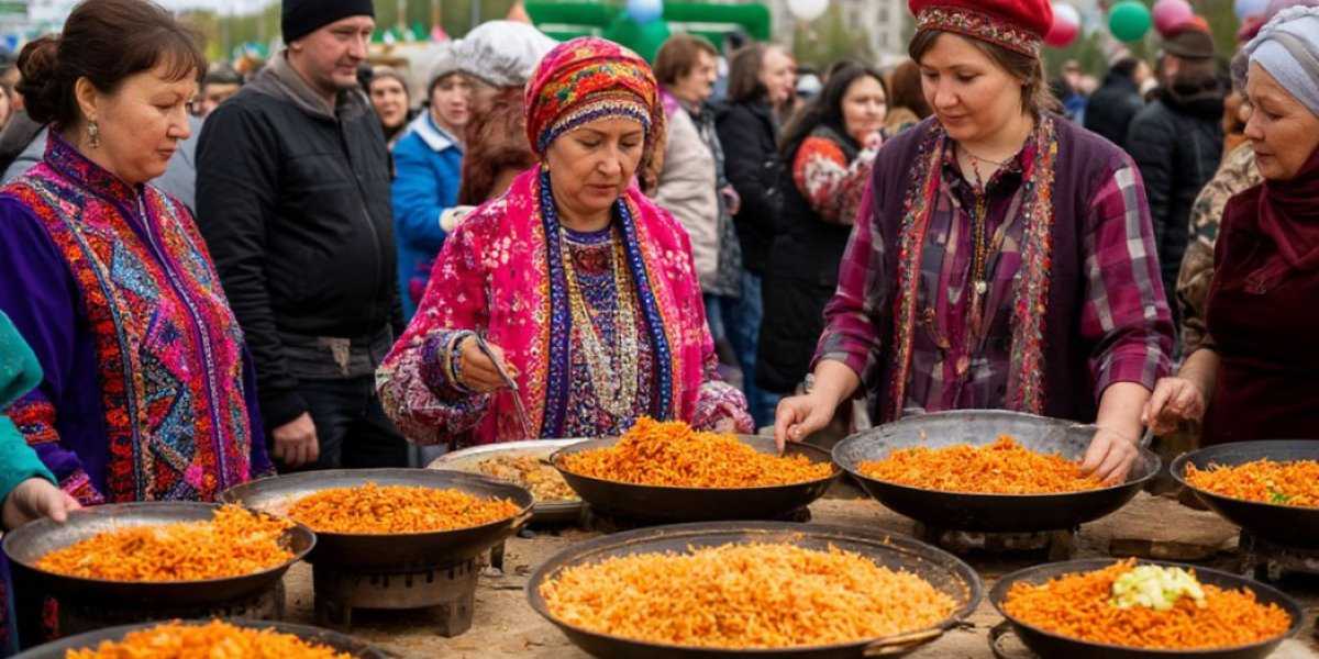 Фестиваль плова в Красноярске – по-русски там уже почти не говорили