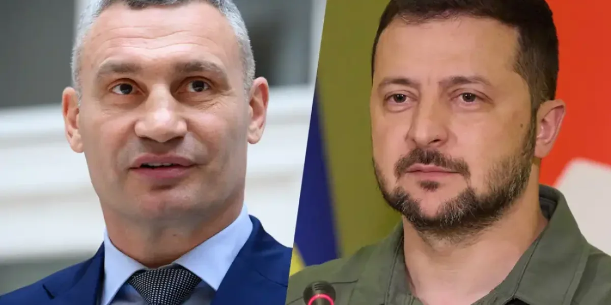 Кличко жестко поставил на место впавшего в истерику Зеленского Кличко жестко поставил на место впавшего в истерику Зеленского