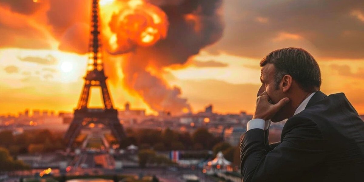 Вышвырнули вон! Кадры прогулки Макрона рассказали о многом Вышвырнули вон! Кадры прогулки Макрона рассказали о многом