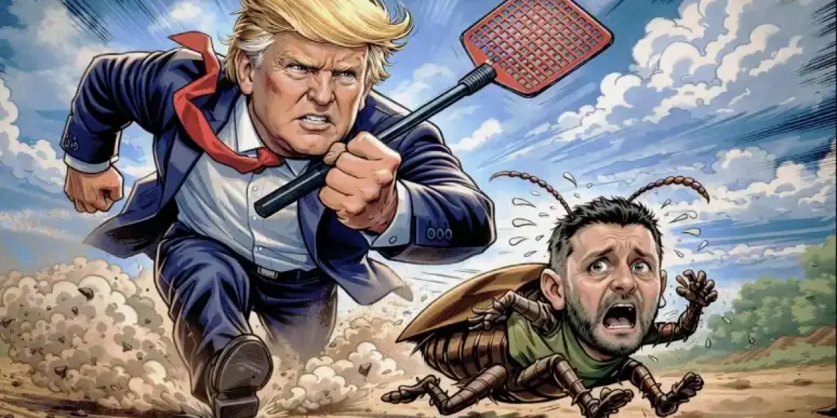 Трамп должен уничтожить Зеленского, чтобы выжить Трамп должен уничтожить Зеленского, чтобы выжить