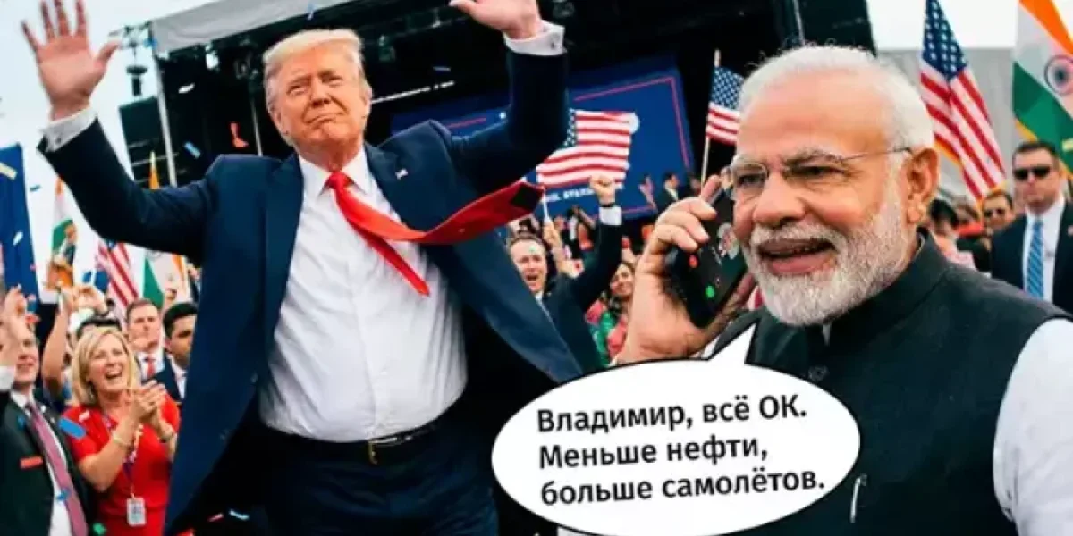 Моди предал Путина? Трамп объявил победу, но нефть из России никуда не делась Моди предал Путина? Трамп объявил победу, но нефть из России никуда не делась