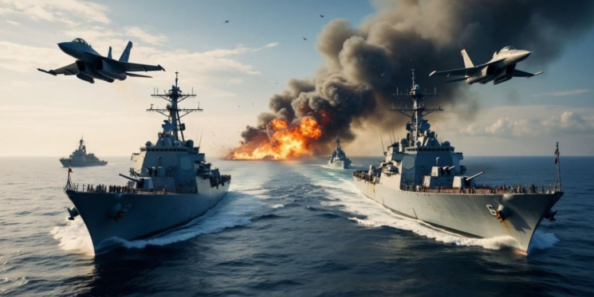 Война начнётся через 48 часов: Путин и Си выводят боевые корабли, чтобы сбивать американские ракеты? Война начнётся через 48 часов: Путин и Си выводят боевые корабли, чтобы сбивать американские ракеты?